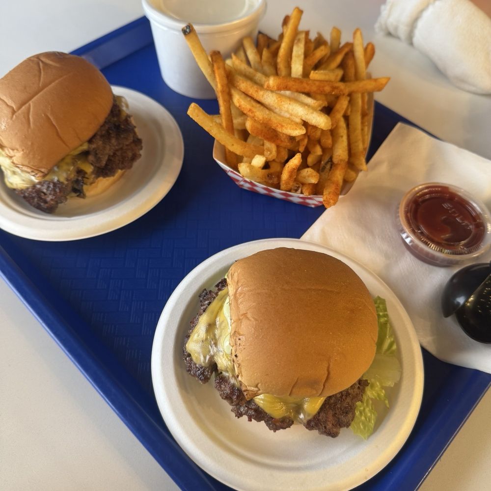 Double smash burger Double smash burger