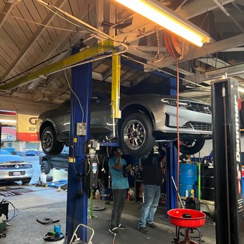 Fast Guys - Camaro on lift - Tires Near Me Fast Guys - Camaro on lift - Tires Near Me