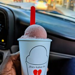 Ava's Italian Ice - Grape Italian Ice (all natural)