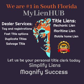 MyLienHUB - Towing Near Me - Oakland Park, Florida
