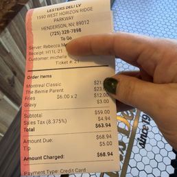 Receipt