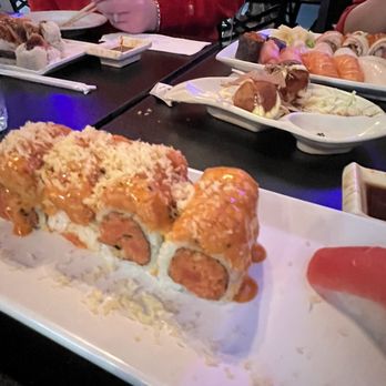 Sushi Tsuki - Spicy 2 in 1 Roll - Japanese Near Me - Schaumburg, Illinois Sushi Tsuki - Spicy 2 in 1 Roll - Japanese Near Me - Schaumburg, Illinois