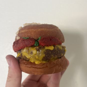 Randy's Donuts - Randy's Krabby Patty $5 - Donuts Near Me - Inglewood, California