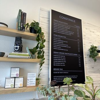 Constance Tea & Matcha - Menu - Coffee & Tea Near Me - San Francisco, California Constance Tea & Matcha - Menu - Coffee & Tea Near Me - San Francisco, California