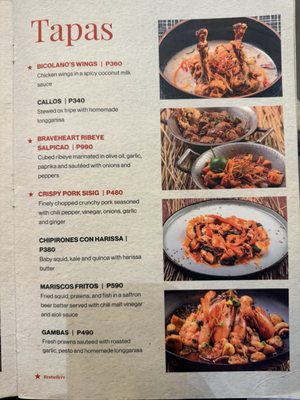 Menu photo 7 Rafael's Tapas Bar & Restaurant Pasay, NCR