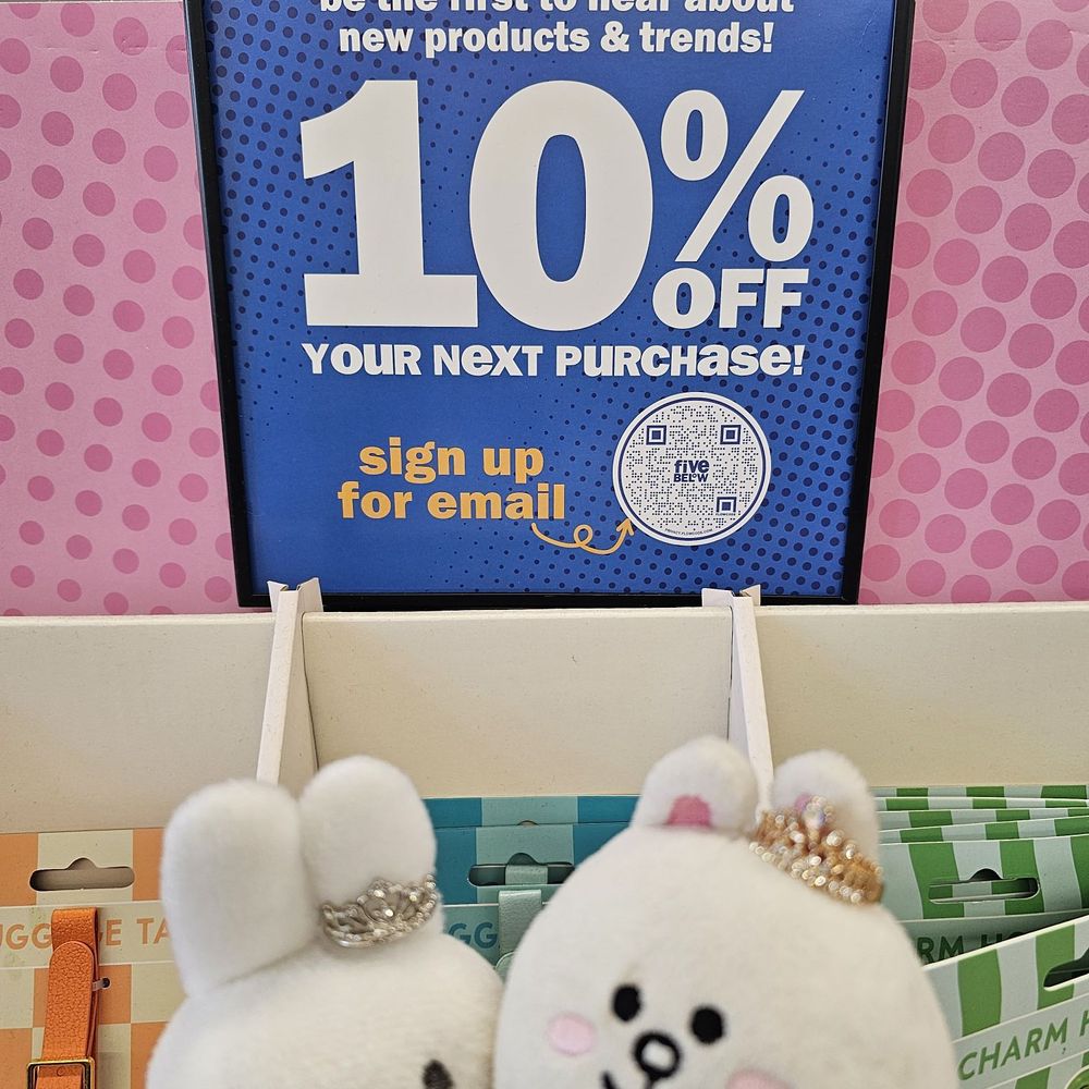 Five Below - I signed up for emails to get 10 percent off! - Discount Store Near Me - El Monte, California