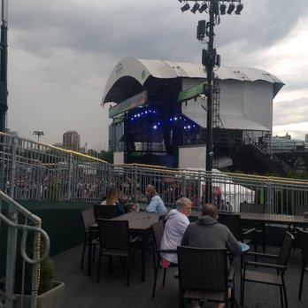 Huntington Bank Pavilion - View from VIP deck - Outdoor Movies Near Me - Chicago, Illinois