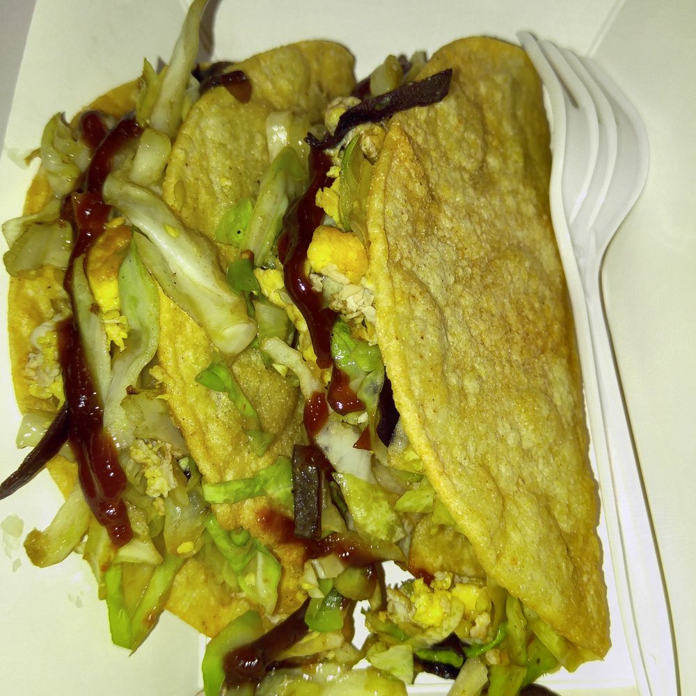 Wokitchen - mu shu pork tacos $5.50 - Food Trucks Near Me - Belmont, California Wokitchen - mu shu pork tacos $5.50 - Food Trucks Near Me - Belmont, California