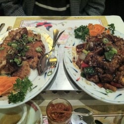 Wongkee - Roast pig with crispy skin &  kung pow tofu