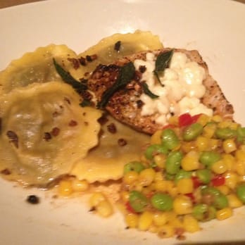 Bonefish Grill - Swordfish with ravioli - Seafood Near Me - Las Vegas, Nevada Bonefish Grill - Swordfish with ravioli - Seafood Near Me - Las Vegas, Nevada