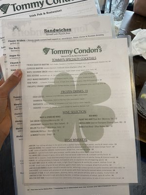 Menu photo 1 Tommy Condon's Charleston, SC