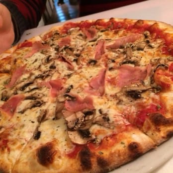 Messié - Mushrooms, cheese, and ham - perfection. - Pizza Near Me - Barcelona, B Messié - Mushrooms, cheese, and ham - perfection. - Pizza Near Me - Barcelona, B