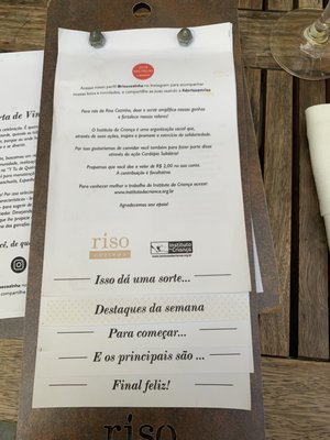 Menu photo 5 Riso Bistrô Rio de Janeiro, RJ