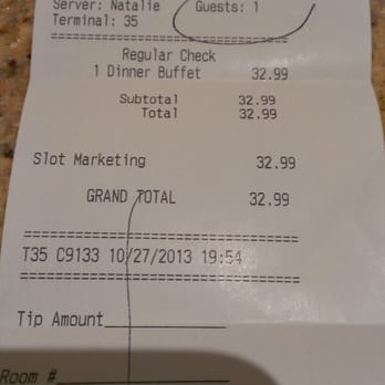 The Buffet - Free with first sign up for players club card. So worth it! - Buffets Near Me - Valley Center, California