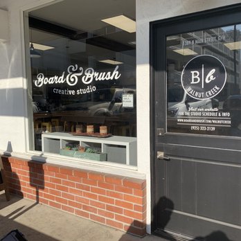 Board & Brush - Front of establishment - Paint & Sip Near Me - Walnut Creek, California