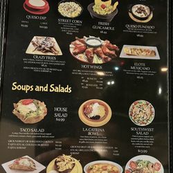 Catrine's Mexican Grill and Bar - Menu