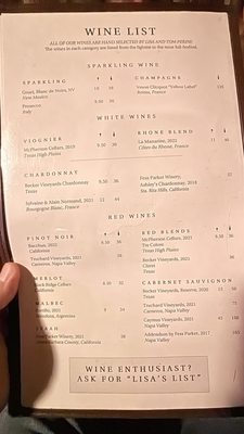 Menu photo 5 Perini Ranch Steakhouse Buffalo Gap, TX