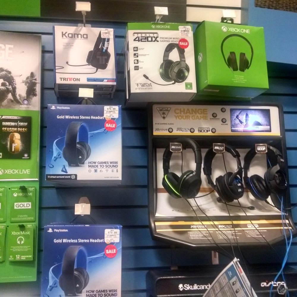 Gamestop - Headphones. - Videos & Video Game Rental Near Me - Alpharetta, Georgia Gamestop - Headphones. - Videos & Video Game Rental Near Me - Alpharetta, Georgia