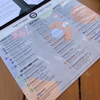 The Studio Public House - Menu - Sandwiches Near Me - St Petersburg, Florida The Studio Public House - Menu - Sandwiches Near Me - St Petersburg, Florida