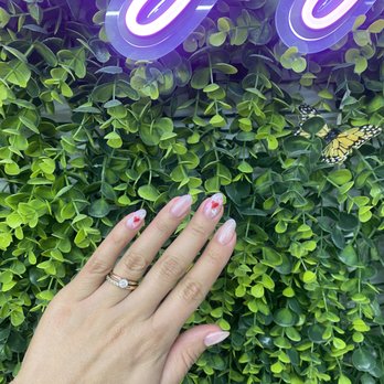 Classy Claws Nail Spa - dip mani on natural nails w/ white chrome - Nail Salons Near Me - Anaheim, California Classy Claws Nail Spa - dip mani on natural nails w/ white chrome - Nail Salons Near Me - Anaheim, California