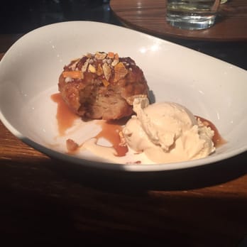 Root Down DIA - Eggnog bread pudding - AWESOME, but ask for the orange sugar chips on the side - New American Near Me - Denver, Colorado