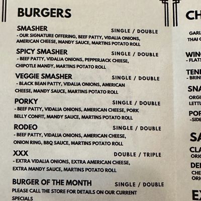 Menu photo 2 Eighty Twenty Westwood, NJ