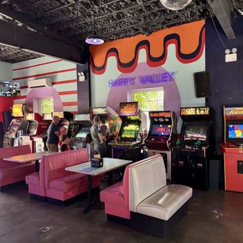 Happy Valley Arcade Bar - Interior - Bars Near Me - Beacon, New York
