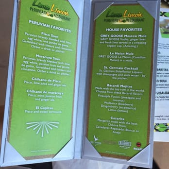 Lima Limon Restaurant - Drink menu - Peruvian Near Me - Kuna, Idaho Lima Limon Restaurant - Drink menu - Peruvian Near Me - Kuna, Idaho