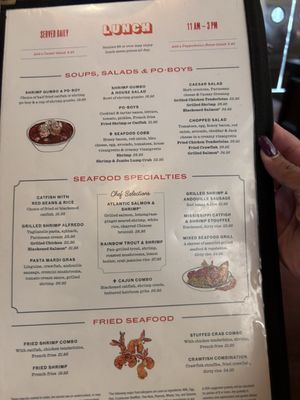 Menu photo 1 Pappadeaux Seafood Kitchen Springdale, OH Menu photo 1 Pappadeaux Seafood Kitchen Springdale, OH