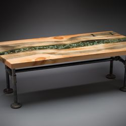 Independence Gallery - Custom River tables by Ron Colson