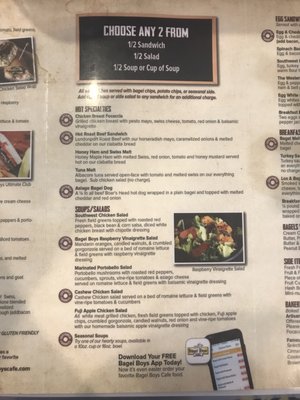 Menu photo 3 Bagel Boys Cafe Sandy Springs, GA
