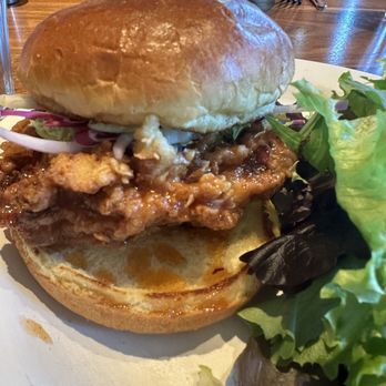 The Henry - Crunchy honey chicken sandwich - New American Near Me - Nashville, Tennessee The Henry - Crunchy honey chicken sandwich - New American Near Me - Nashville, Tennessee
