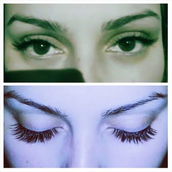Wink Lashes - My lashes after (by Evelyn) - Eyelash Service Near Me - Pasadena, California