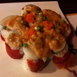 Ninja Sushi - Golden scallop roll