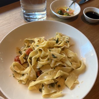 Bombo Italian Kitchen - Crab Pappardelle - not a lot of crab in there though - Italian Near Me - Seattle, Washington Bombo Italian Kitchen - Crab Pappardelle - not a lot of crab in there though - Italian Near Me - Seattle, Washington