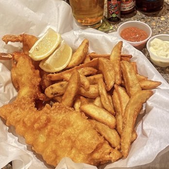 Cape Cod Fish N' Chips - #8 Fish, prawns and chips!!! Yummm - Seafood Near Me - Cotati, California