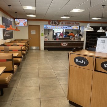A&W Restaurant - the inside of a restaurant - Burgers Near Me - Mt Morris, Michigan A&W Restaurant - the inside of a restaurant - Burgers Near Me - Mt Morris, Michigan