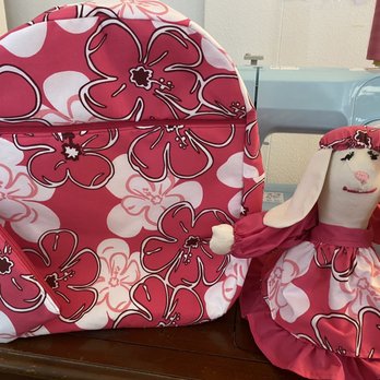 Fabric Mart - Aloha Backpack with coin purse and Doll - Fabric Stores Near Me - Honolulu, Hawaii