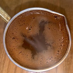 Falafel - Turkish coffee