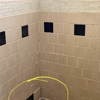 LA Fitness - Dirty with tiles falling off walls. It has been like this for years. - Gyms Near Me - Decatur, Georgia LA Fitness - Dirty with tiles falling off walls. It has been like this for years. - Gyms Near Me - Decatur, Georgia