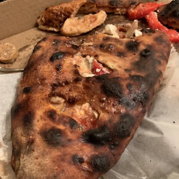 Cucina Bella - The charred husk of what they claim is a calzone. - Pizza Near Me - Bridgeville, Pennsylvania Cucina Bella - The charred husk of what they claim is a calzone. - Pizza Near Me - Bridgeville, Pennsylvania