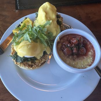 Backwater - Fried green tomatoes Benedict - Breakfast & Brunch Near Me - Melbourne, Florida