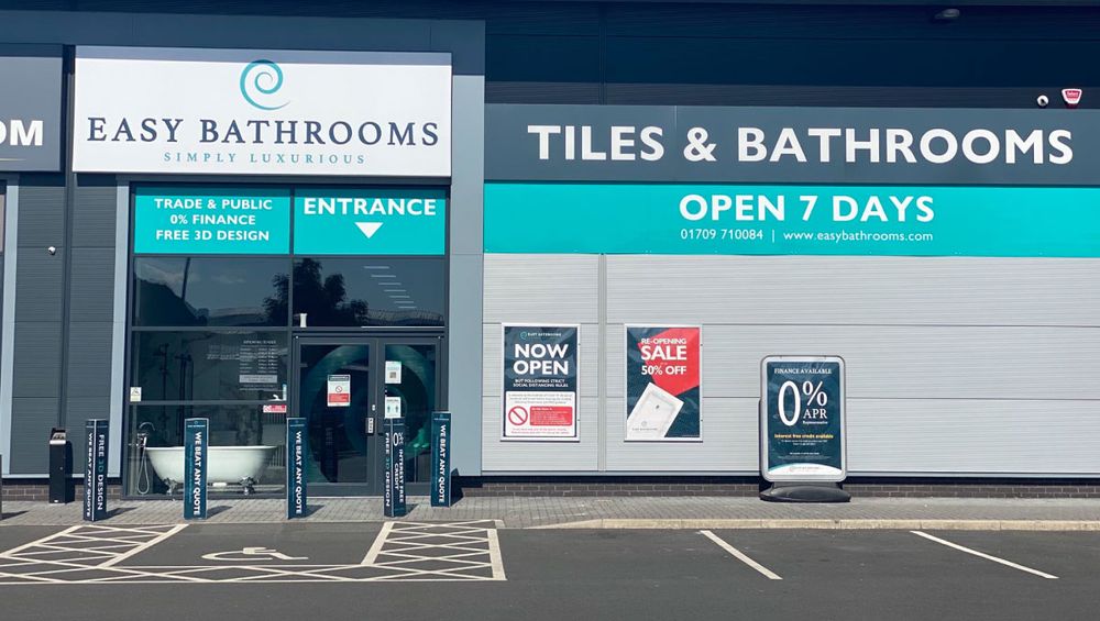 EASY BATHROOMS & TILES Unit 3 Trade World, Parkgate, South Yorkshire