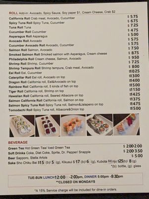 Menu photo 3 Blue Fin Sushi Roll South Pasadena, CA