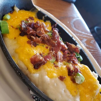 Saltgrass Steak House - Loaded mashed potatoes - Steakhouses Near Me - Tulsa, Oklahoma Saltgrass Steak House - Loaded mashed potatoes - Steakhouses Near Me - Tulsa, Oklahoma
