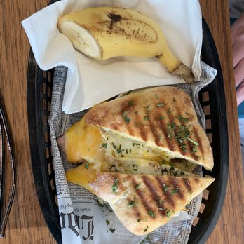 La Coffeetera - Egg ham and cheese sandwich with bit of banana - Coffee & Tea Near Me - San Juan, Puerto Rico La Coffeetera - Egg ham and cheese sandwich with bit of banana - Coffee & Tea Near Me - San Juan, Puerto Rico
