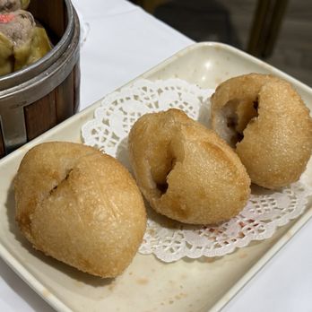 Fine River - Ham Sui Goi (Fried Pork Puff) - Dim Sum Near Me - Houston, Texas Fine River - Ham Sui Goi (Fried Pork Puff) - Dim Sum Near Me - Houston, Texas