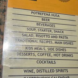 Potrefená husa - Menu Cover