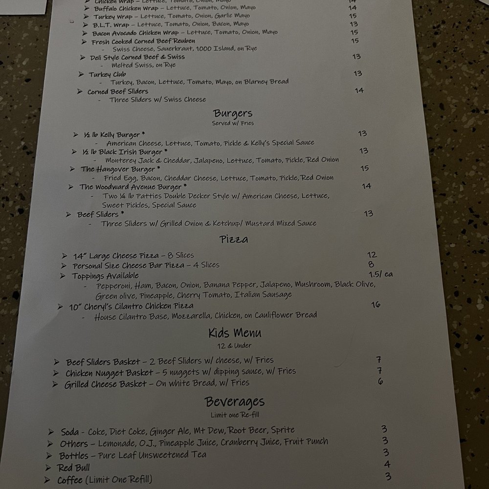 Blarney Stone Pub - a menu for a restaurant - Irish Near Me - Berkley, Michigan Blarney Stone Pub - a menu for a restaurant - Irish Near Me - Berkley, Michigan