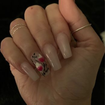 Cedar Park Nails - Natural looking set of acrylic nails - Nail Salons Near Me - Cedar Park, Texas